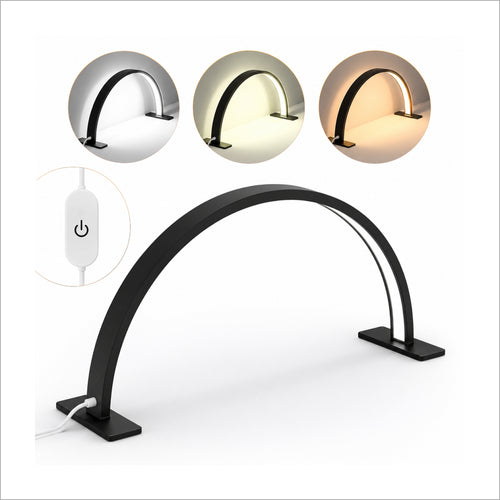 Half Moon Nail Light Table – Professional LED Nail Desk Lamp