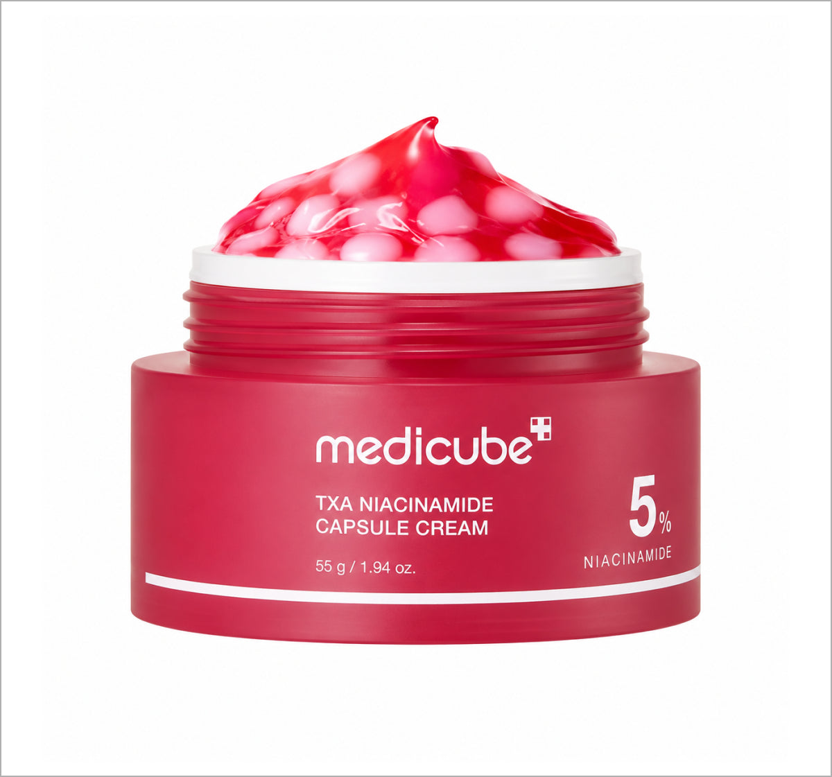 Medicube TXA + Niacinamide Capsule Cream for dark spots, pigmentation, and brighter skin at TheSkinful Pakistan.
