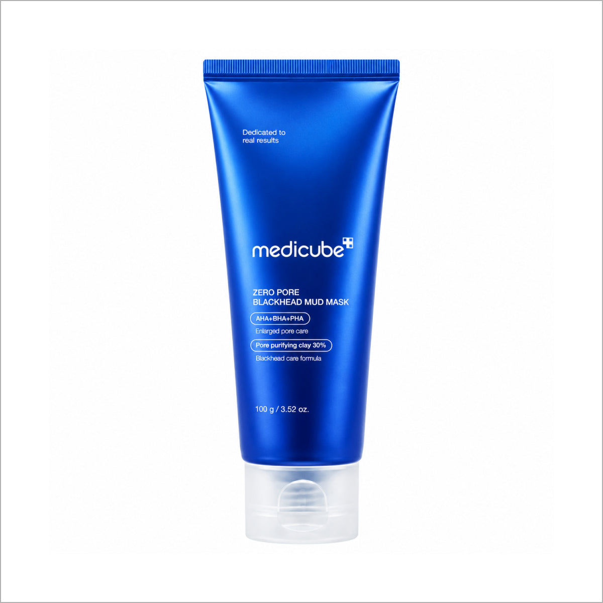 Medicube Zero Pore Mud Mask – Korean clay face mask for deep pore cleansing, oil control, blackhead care, and smoother skin at Theskinful Pakistan.