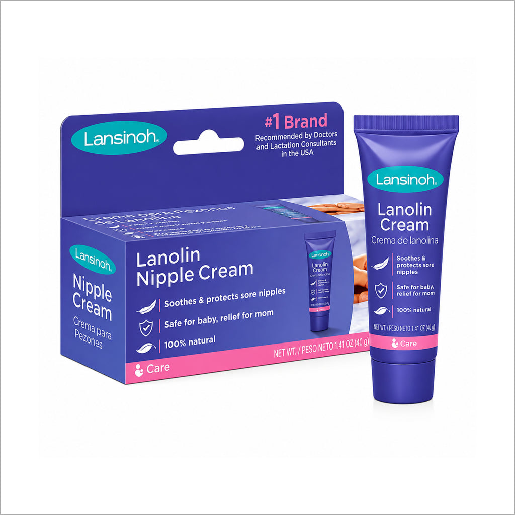 Lansinoh Lanolin Nipple Cream 100% Pure Medical Grade Lanolin for Breastfeeding Moms