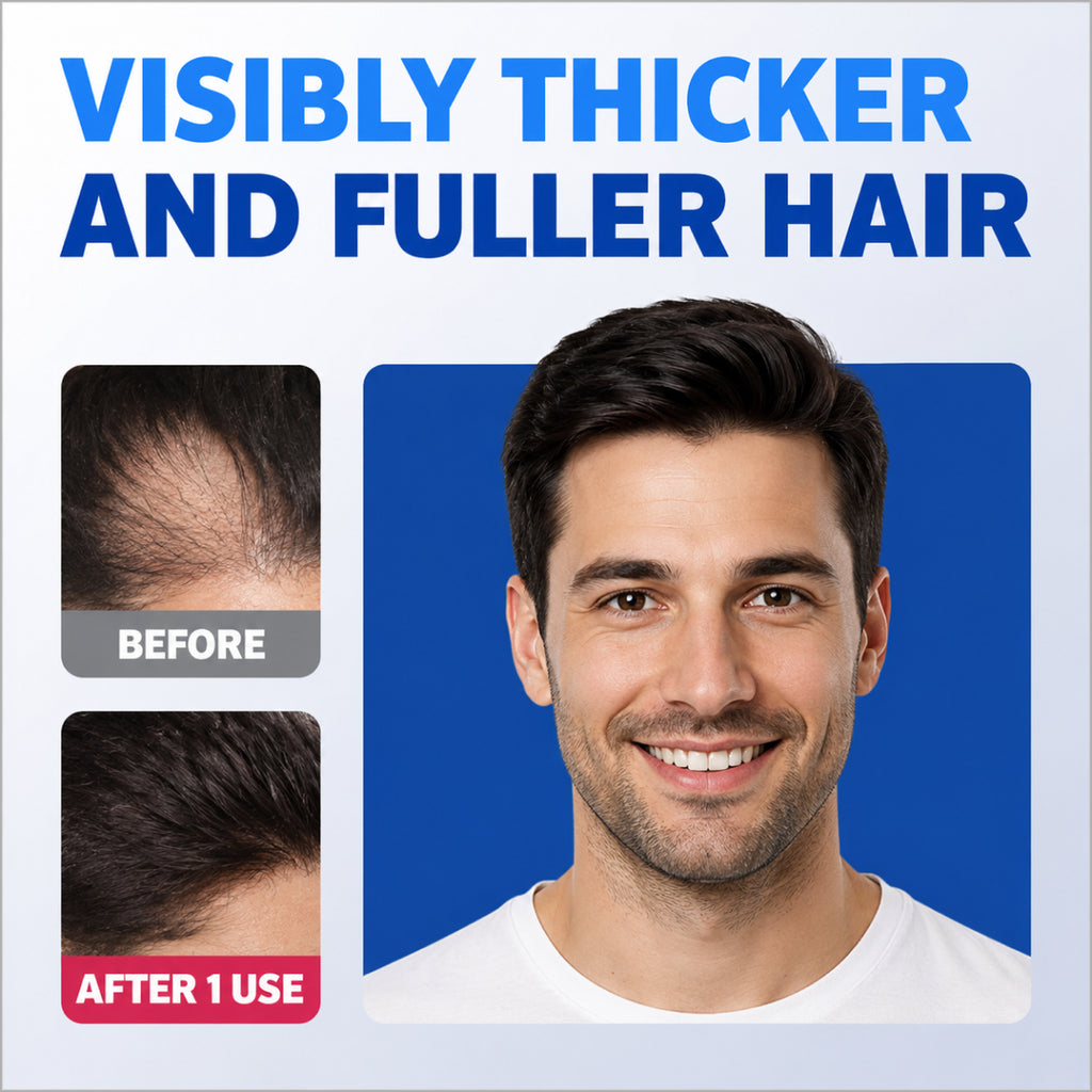 Men's ROGAINE Hair Thickening 2 in 1 Shampoo + Conditioner for fuller-looking, healthier hair at TheSkinful Pakistan.