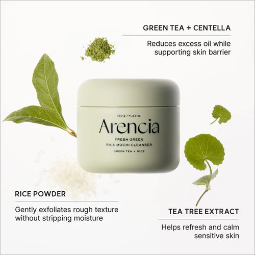 Arencia Fresh Green Rice Mochi Cleanser 120g Korean cleanser in Pakistan