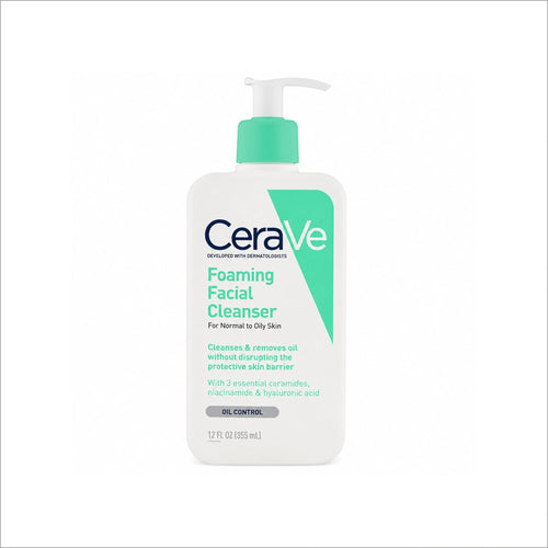 CeraVe Foaming Facial Cleanser For Normal To Oily Skin 355ml  – Canadian Variant